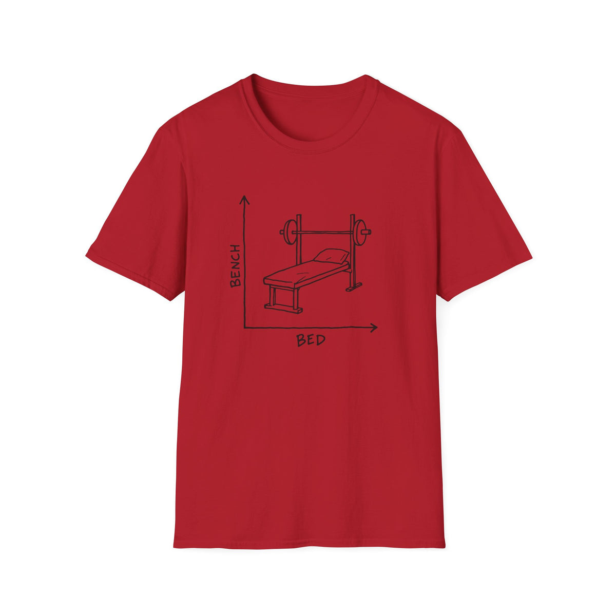 Bench Bed T-Shirt