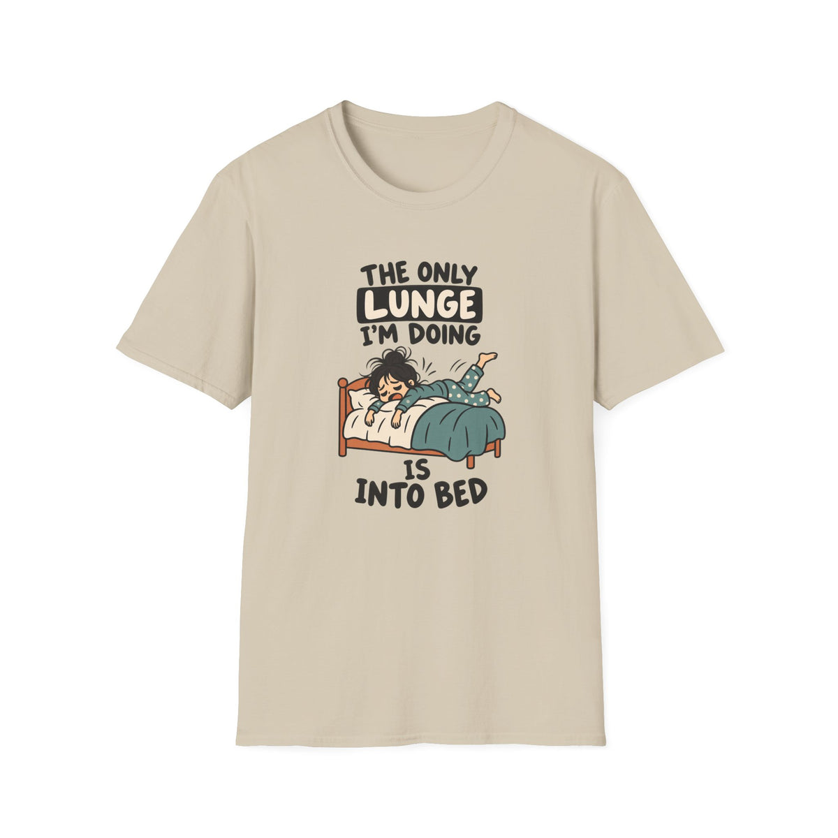 Lunge Bed T-Shirt