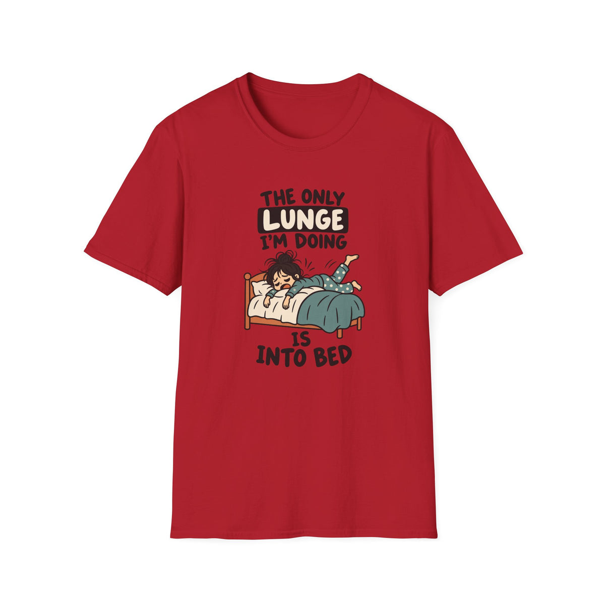 Lunge Bed T-Shirt