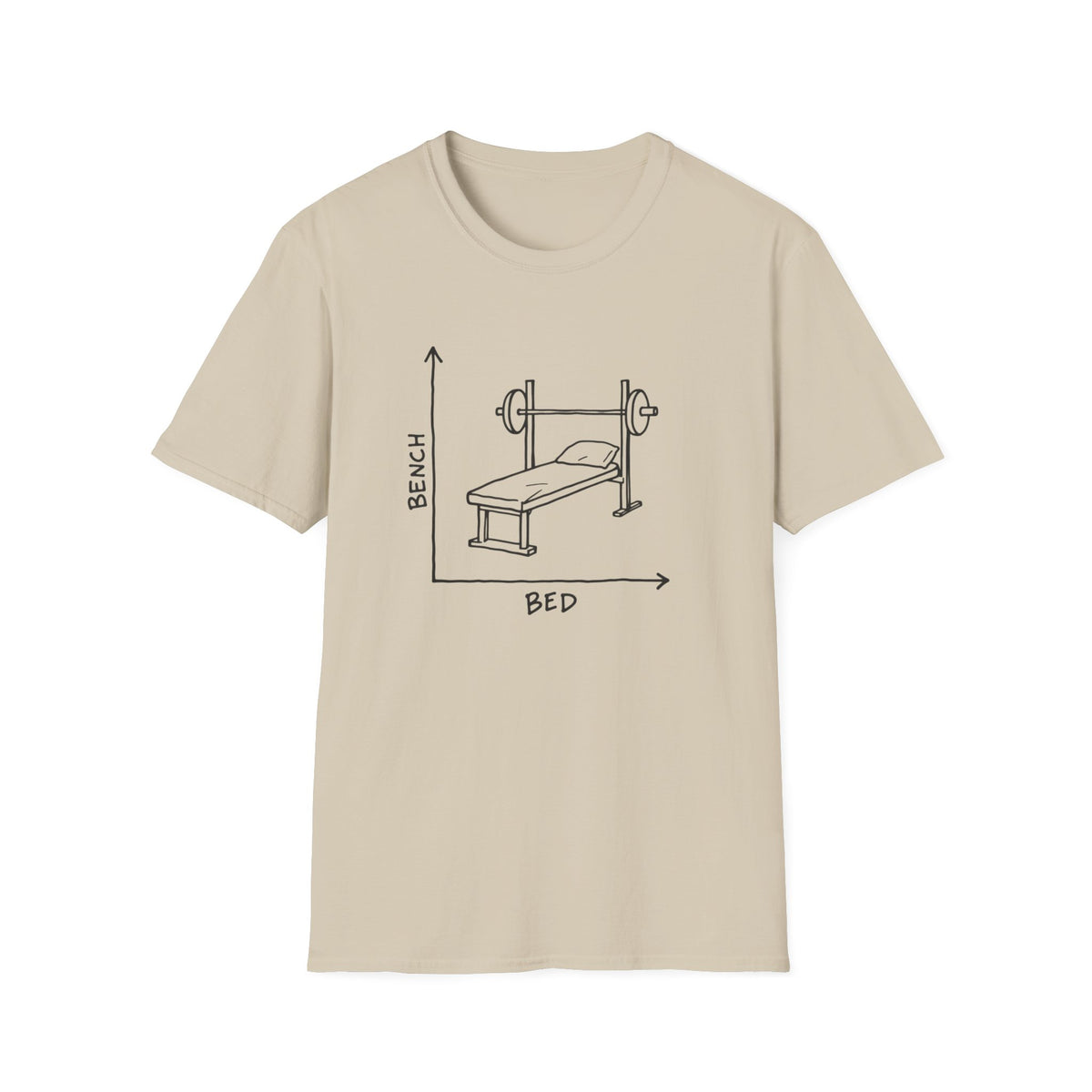 Bench Bed T-Shirt